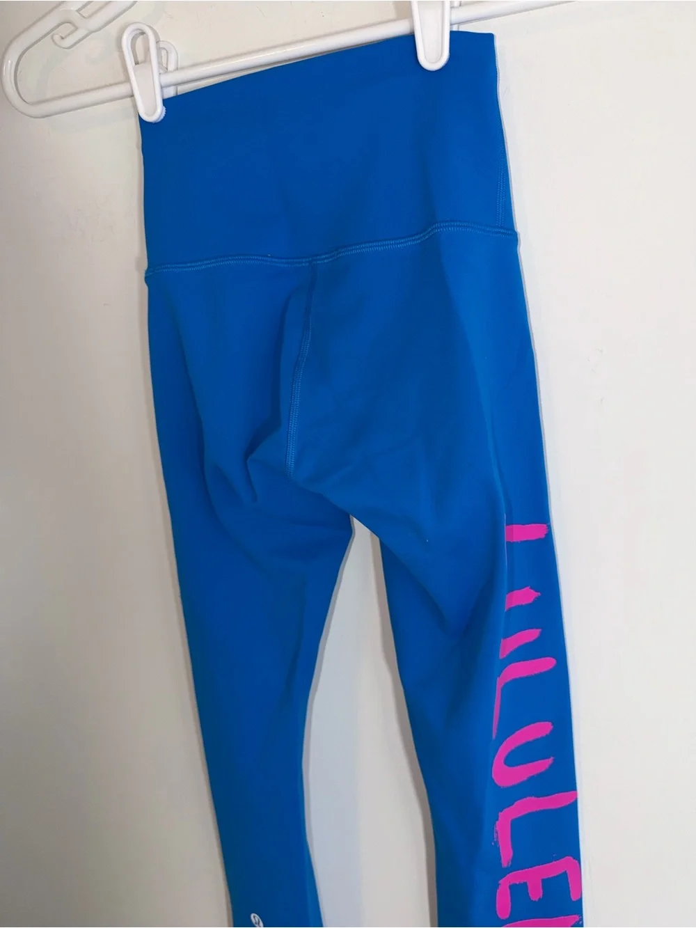Lululemon Wunder Train High-Rise Tight leggings Ed Curtis - Poolside size 0